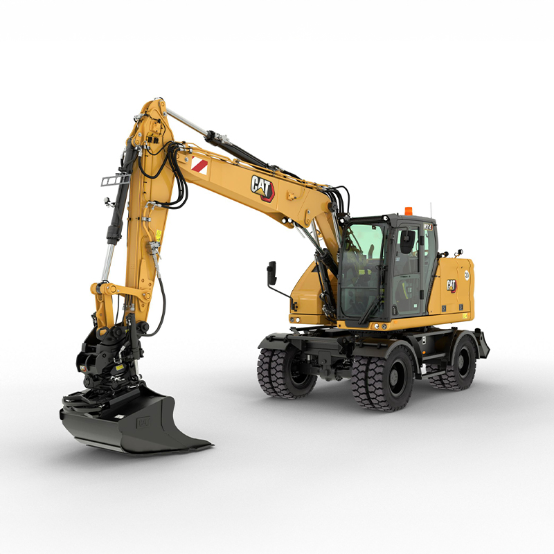 Bulldozer and loader at road construction site